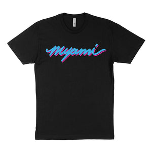 Myami Vice T Shirt - Black